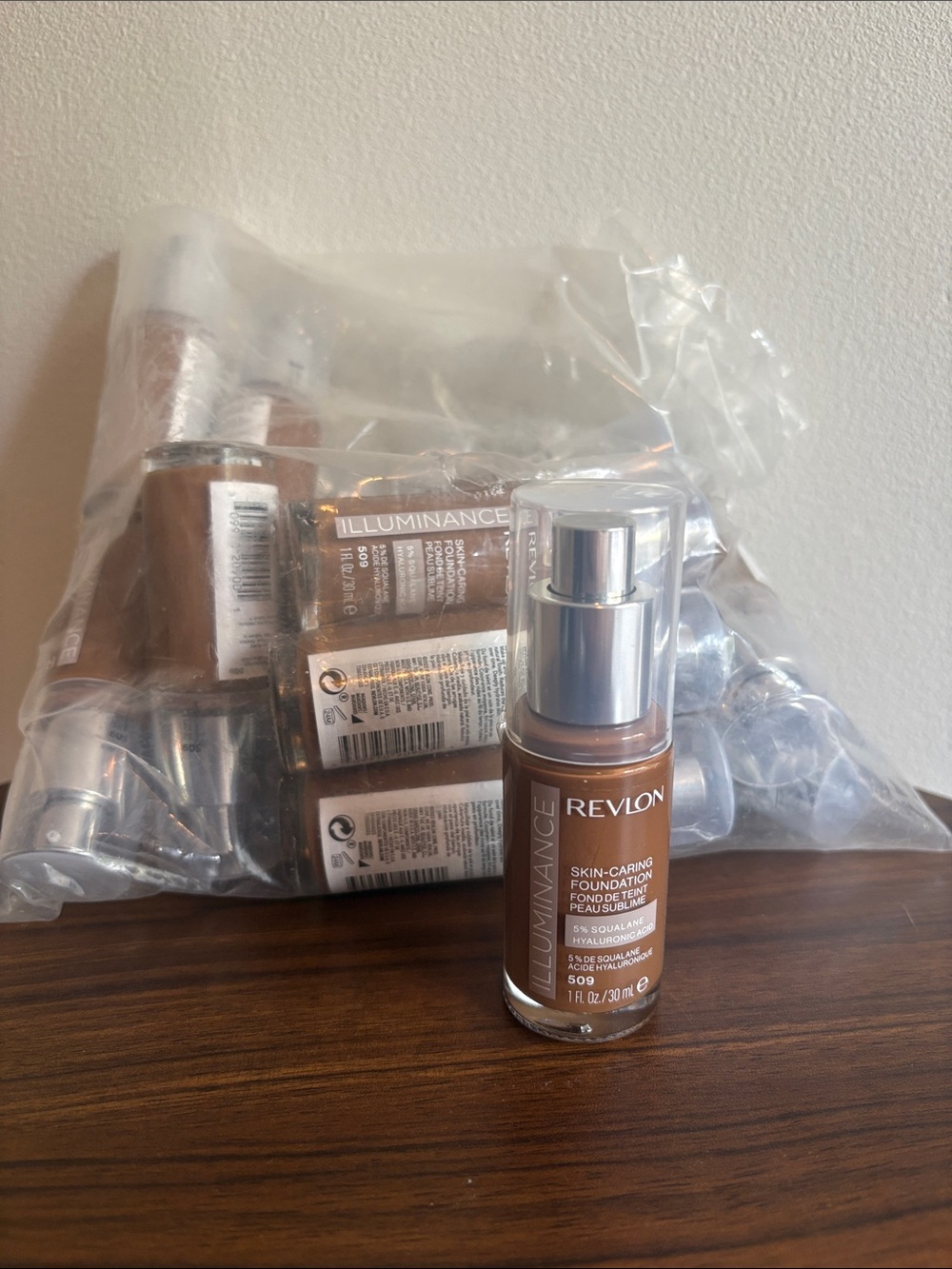 *BULK COSMETICS 16 PACK*Revlon Illuminance Skin-Caring Foundation - Warm Brown